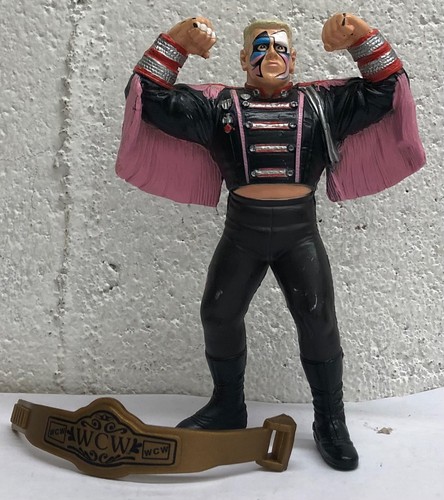 WCW Galoob Sting Entrance Jacket UK With Belt Euro...