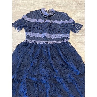 few moda blue dress Melody Dress