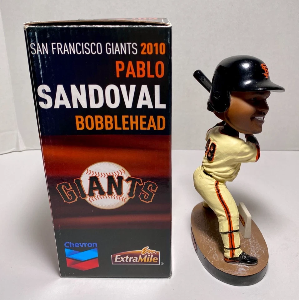 SAN FRANCISCO SF GIANTS PABLO SANDOVAL BOBBLEHEAD SGA 4/24/2010 - Image 2 of 4