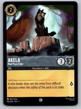 Akela - Wolf Pack Elder 182/204 Common Archazia's Island Lorcana Near Mint