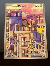 Galarian Meowth 141/128 Me: 30th Celebration Holo Pokemon TCG Illustration Rare