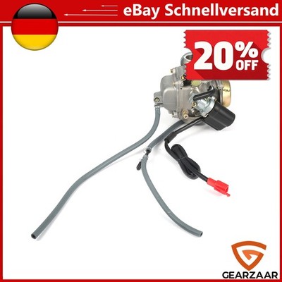 Vergaser 24mm komplett kompatibel mit Roller GY6 125ccm REX RS Standard Ersatz