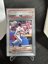 1992 ULTRA #54 JIM THOME INDIANS HOF (ROOKIE) PSA 9