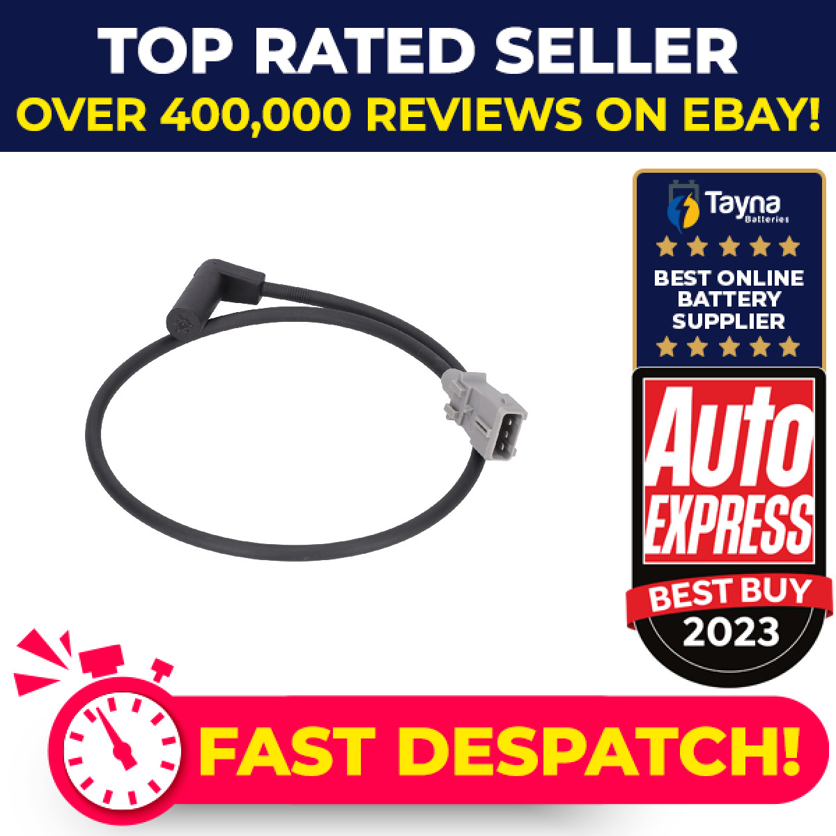 RPM / Crankshaft Sensor fits CITROEN BERLINGO 1.8D 1.9D 96 to 03 591892 591894