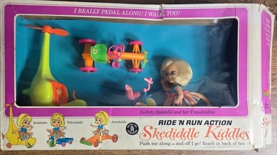 Vintage 1968 Mattel Liddle Kiddles Lickety Spliddle Doll with Original Box