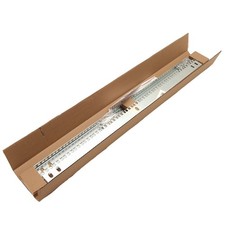 Hammond MFG CPR35SZPL Square Hole Rack Mount Rails, 20U Height, 1U Increments