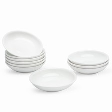 UIBFCWN 10 Pack Soy Sauce Dishes, 3 oz Ceramic Dipping Bowls, 4 Inch Small Pi...
