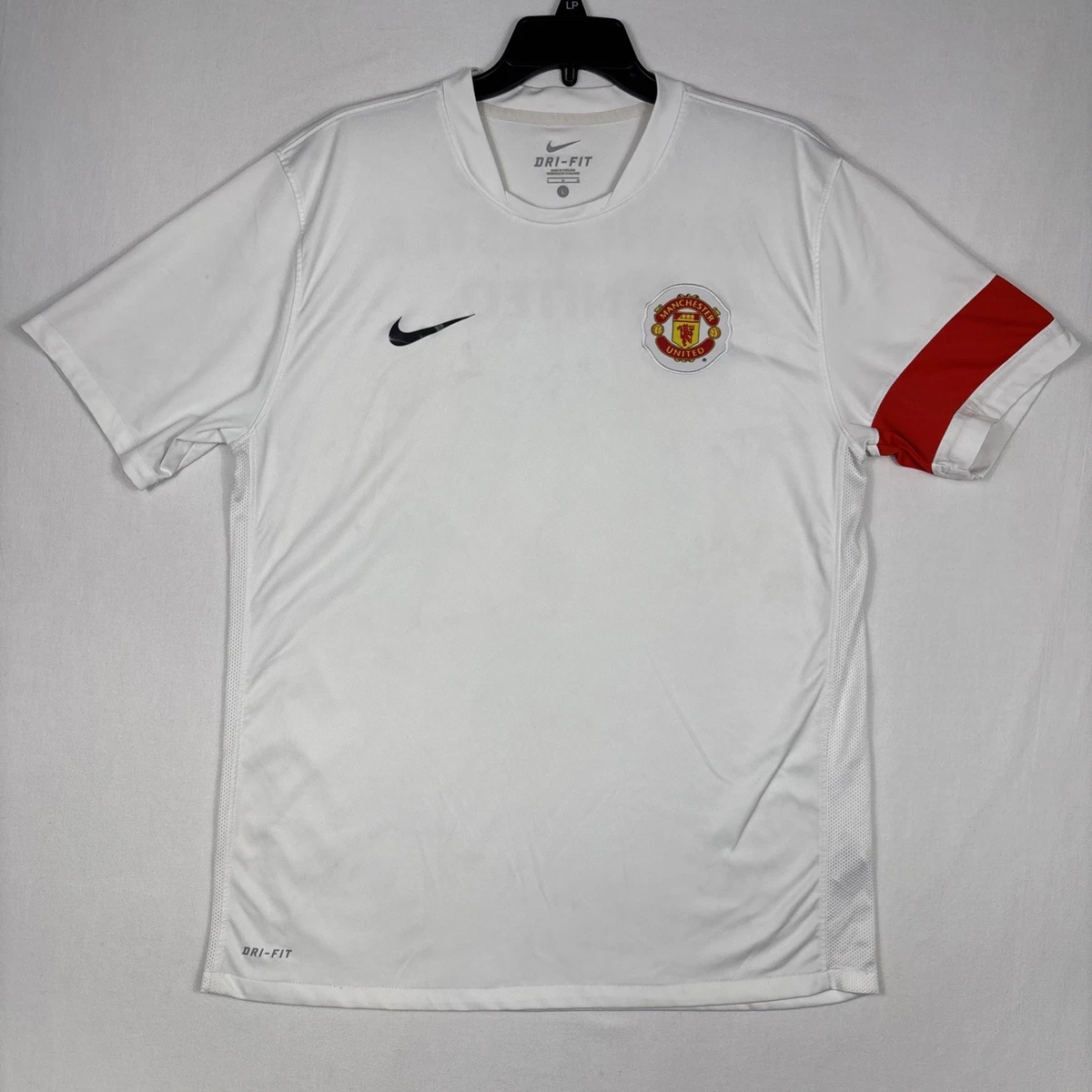 Nike White Manchester United International Club Soccer Fan Apparel