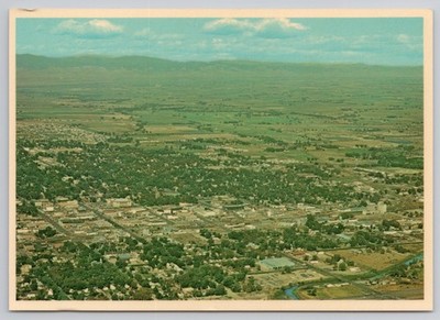 Aerial View Of Greeley Colorado Postcard