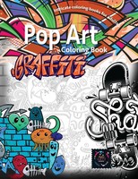 Graffiti Pop Art Coloring Book, Coloring Books For Adults Relaxation | Coloring