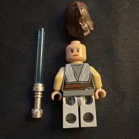 Lego Star Star Wars &bull; Rey , Light Bluish Grey Robe &bull; sw0866, Excellent Condition