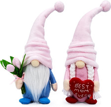 Mother's Day Gnome Decorations - Unique Gifts for Mom from Daughter or Son