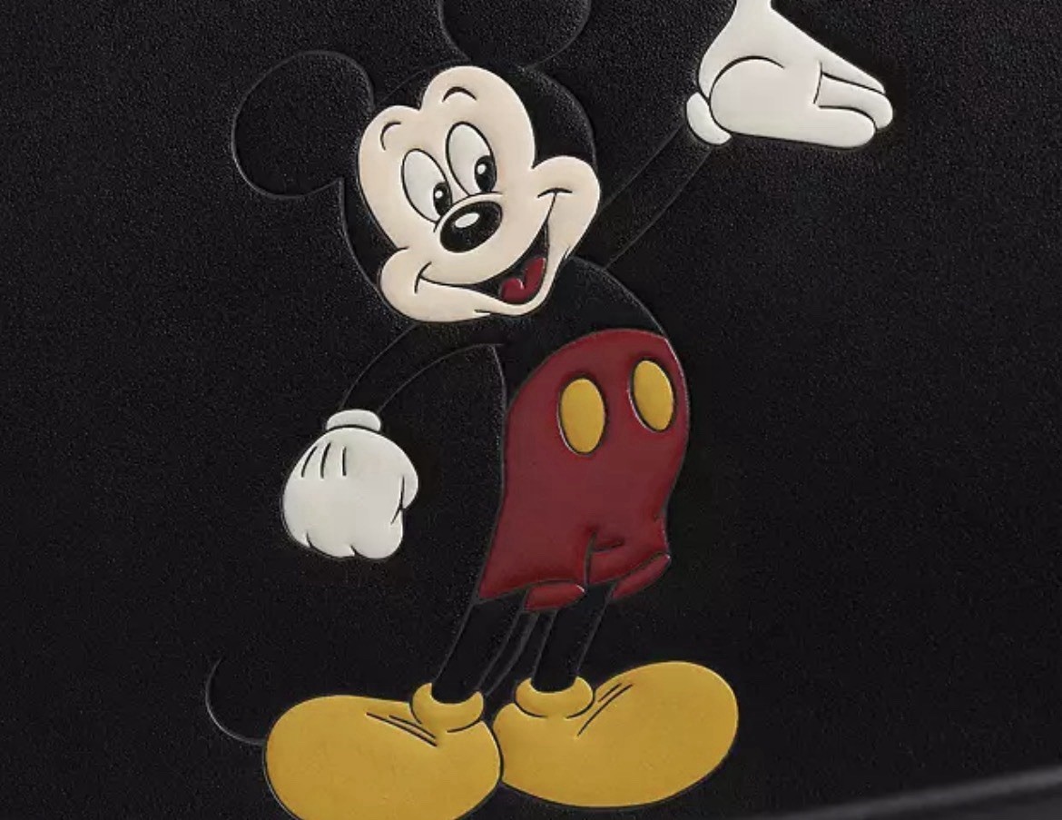 Disney x Coach collabo Swinger Bag / Mickey Mouse CDM80 B4/M2 Brass/Black Multi image 10