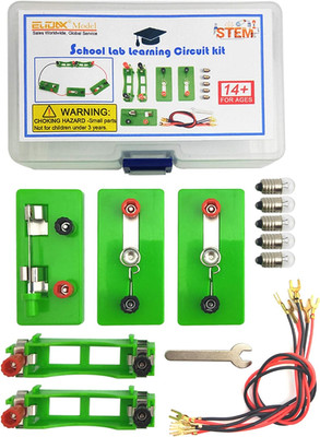 Physics Science Lab Learning Circuit Kit,Electricity Experiment Set