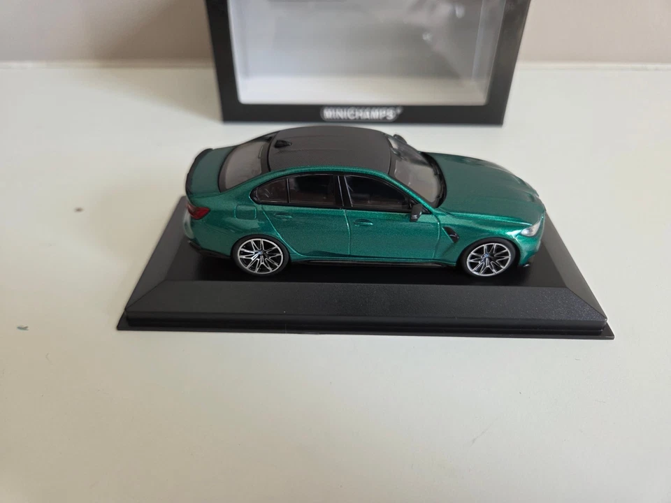 Minichamps 1/43 BMW M3 Competition - Isola di Man Green - 2020 - 410020200 - Immagine 3 di 4