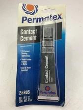 Permatex 25905 Contact Cement For Instant Bondig Applications 1.5 Fl. Oz.