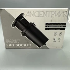 ANCIENTPWR Smart Lift Socket Wireless Charging Pop Up Power Hub USB/USB-C