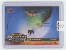2025-26 Upper Deck Young Guns Canvas Michael Misa Rookie #C-378 San Jose Sharks