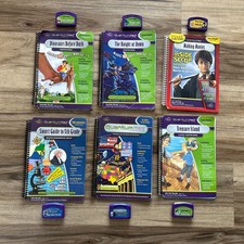 Quantum Leap Quantum Pad **Lot of 6 Books, w/ 6 Cartridges** 3rd - 5th Grade
