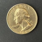 Washington Silver Quarter US 25C - 90% Silver 1963 D