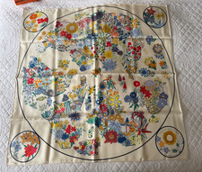 hermes planifleurs 90 silk carre scarf BNWT and box REDUCED 
