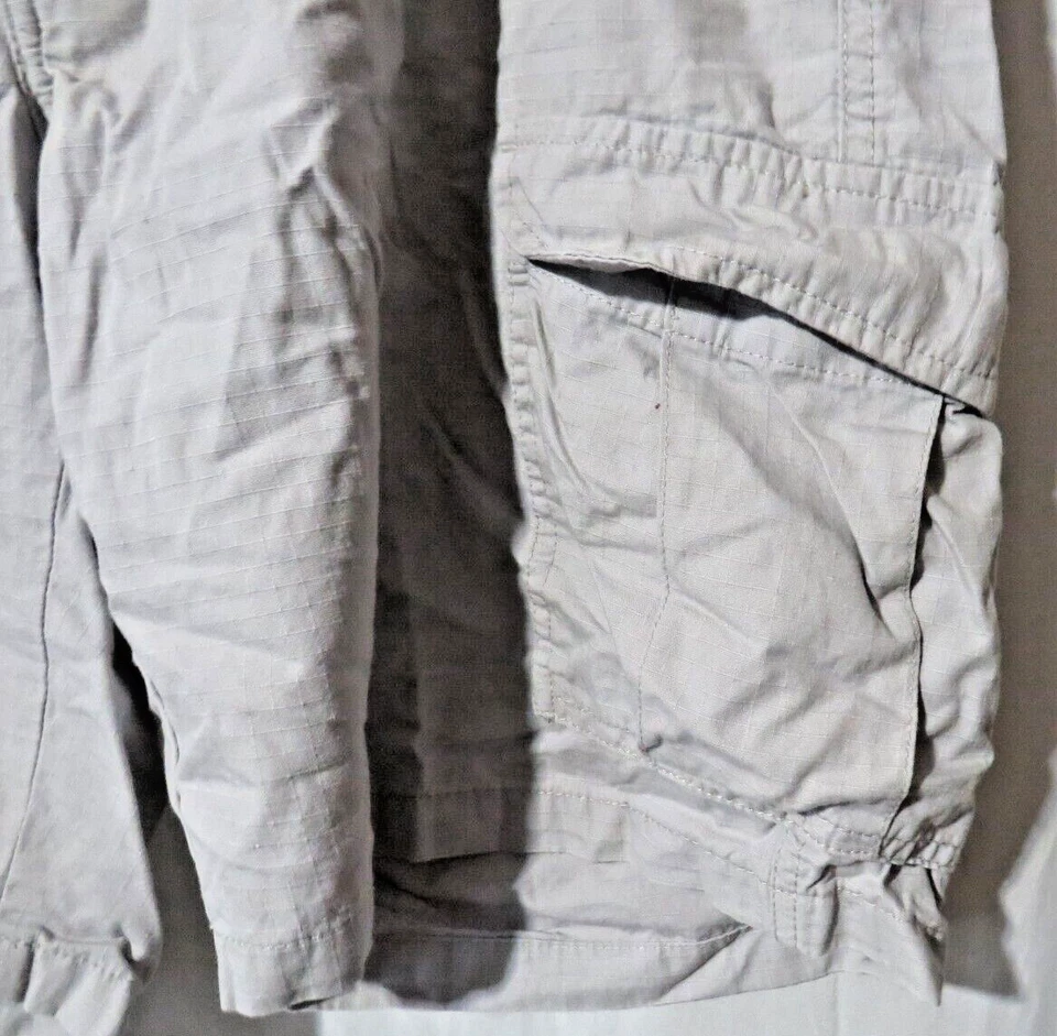 Pantalones Cortos Reed Edward Cargo Gris Talla 38w x 10L Foto 4 de 4