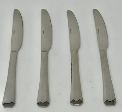 Oneida Chroma Set of 4 Dinner Knives 9 5/8'' Quality 18/10 Stainless