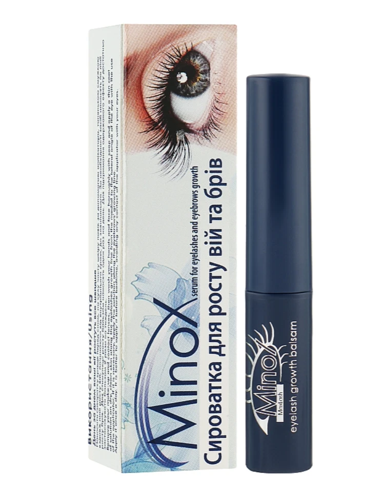 MinoX ML Eyelash Growth Serum Balsam Long Eyelashes Women 3 ml - image 2 of 2