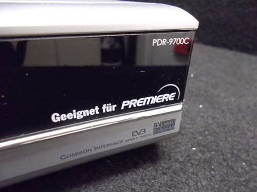 Humax PDR-9700C, Digital-Receiver, DVB-C, mit Fernbedienung, silber. #V-1309 - Bild 3 von 5