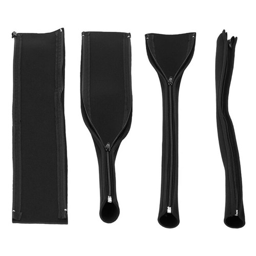 DIY Neoprene Cable Management Sleeve Zipper Wrap Wire Hider Organizer Cover - Afbeelding 4 van 8