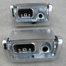 THUNDERBIRD CHROME CENTER CONSOLE FLIP ASHTRAY TRIM BEZEL OEM 1964-1966 64-66