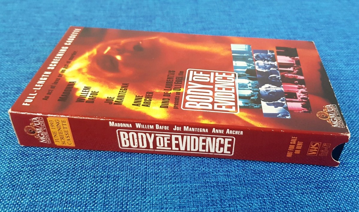 MADONNA BODY OF EVIDENCE PROMO COUNTER STAND DISPLAY & PROMO ONLY