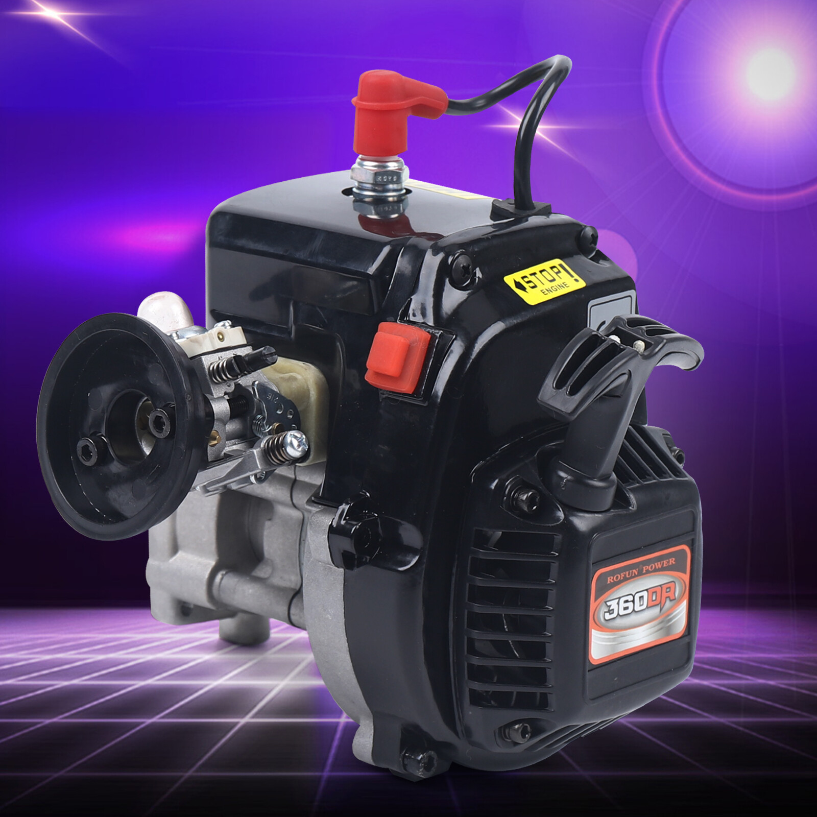 Rovan Baja 36cc Engine, 4 Bolt Gas, Petrol Motor Fits HPI Baja 5b 5T King Motor