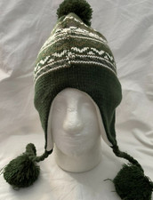 Winter Cap with three Pompoms OSFA