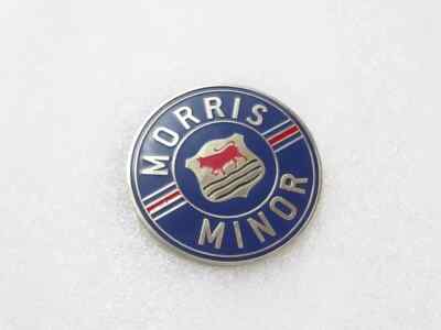 Vintage Brass Morris Minor Car Radiator Badge Emblem Logo Emblem