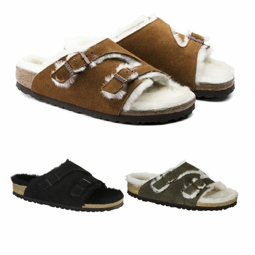 Birkenstock Zürich Unisex Sandals | slipper | Suede Leather - NEW | eBay