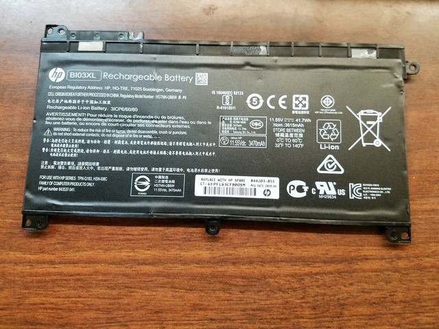 On03xl аккумулятор hp