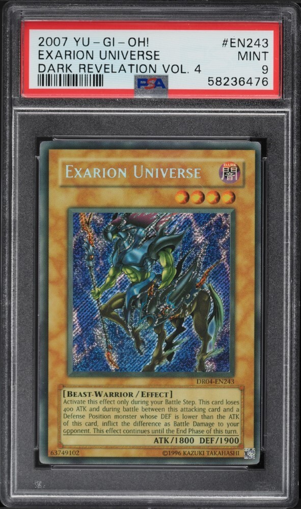 遊戯王　英語版　イグザリオンユニバース　DR04　シークレット 04 遊戯王 英語版 イグザリオンユニバース DR04 シークレット 04 遊戯王