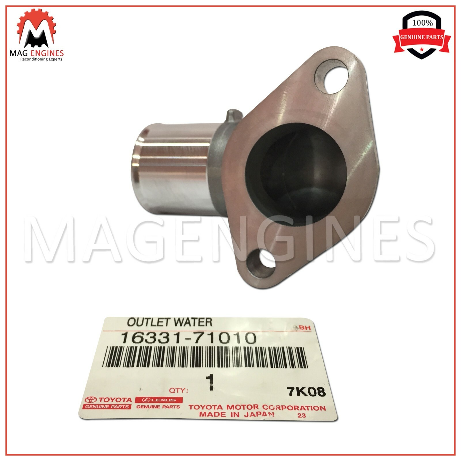 16331-71010 GENUINE OEM TOYOTA OUTLET, WATER 1633171010 | eBay