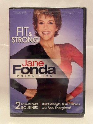 Prime Time: Fit and Strong, Jane Fonda, DVD, 2010 Sealed Charity DS56