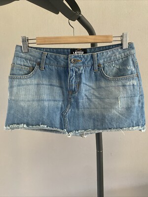   Vans Minirock Blau Gr. S *rar* Retro Festival Skater Oldschool  