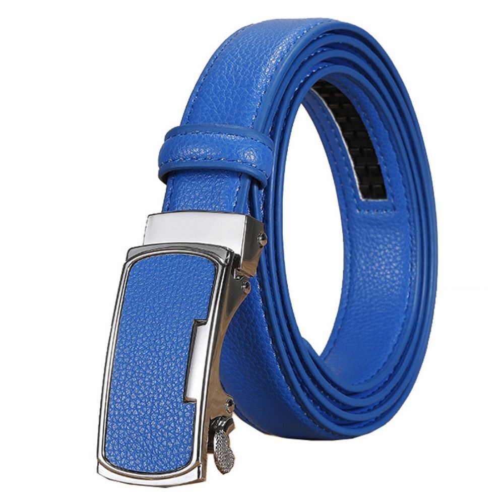 Pants Bands Automatic Buckle Waistband Ladies Dress Belts Genuine