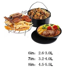 5PCS Air Fryer Accessories fit for 3.5QT 5.8 QT GoWise for Cozyna Universal