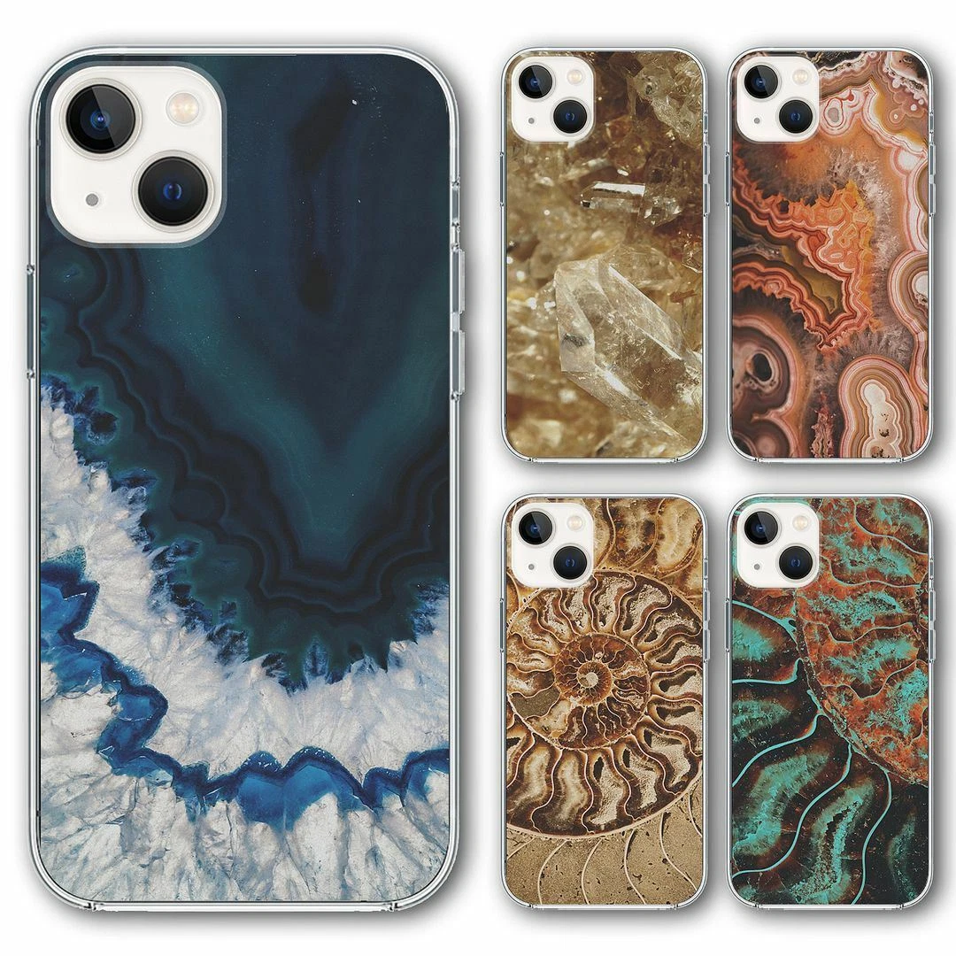 Silicone Phone Case Cover Pretty Gem Prints Group 3 eBay