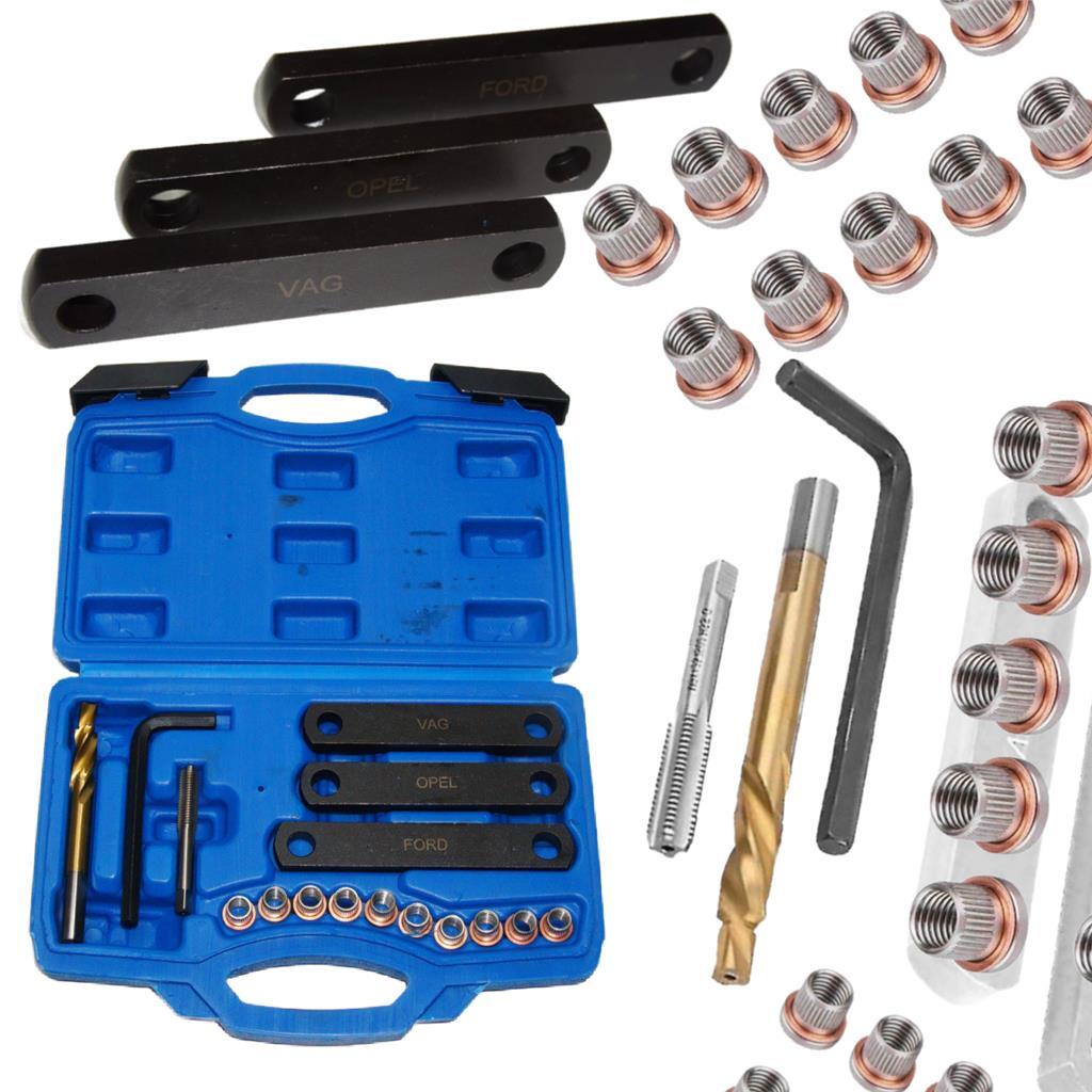 VW VAG Brake Caliper Thread Repair Kit M9 x 1.25 Audi Seat Skoda Ford