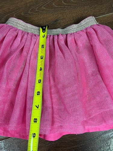 Crazy 8 Niñas Talla 4T Rosa Brillo Tul Falda! - Imagen 2 de 6