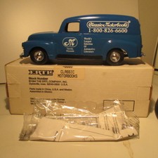 Classics Motorbooks  6,"1951 GMC Panel Van", Diecast Coin Bank,  B609 Ertl