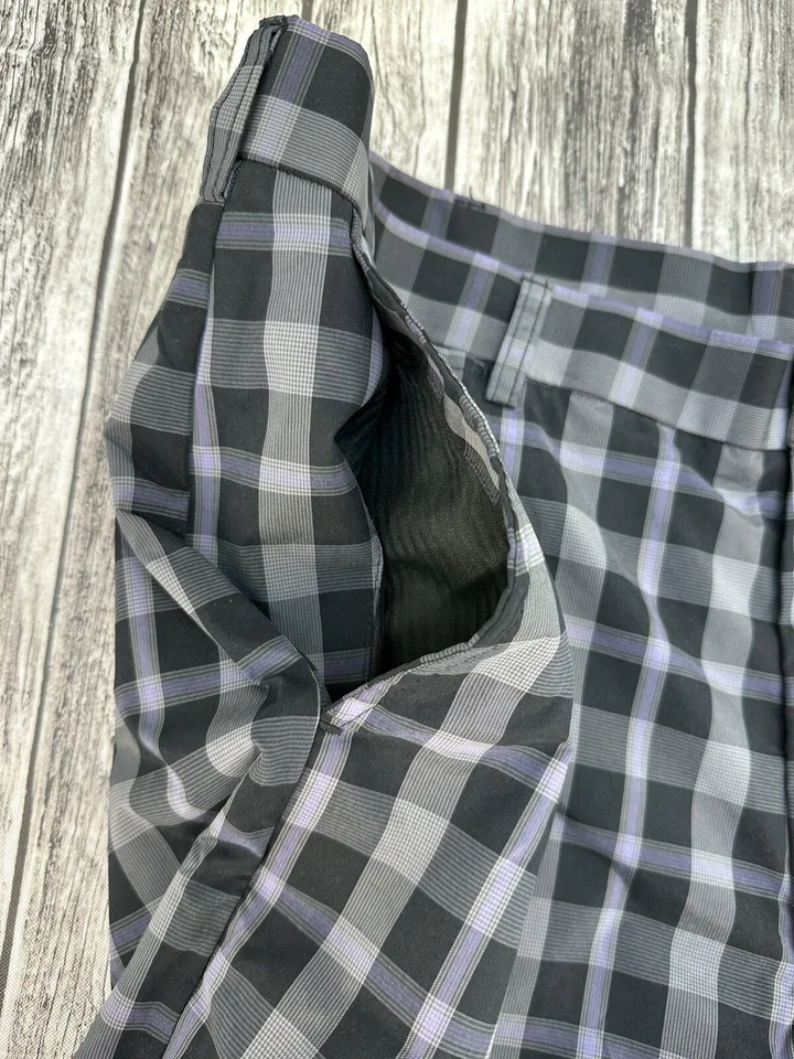 Ben Hogan Performance Pantalones Cortos Ligeros Hombre Talla 40 Negro Gris Morado Foto 3 de 4