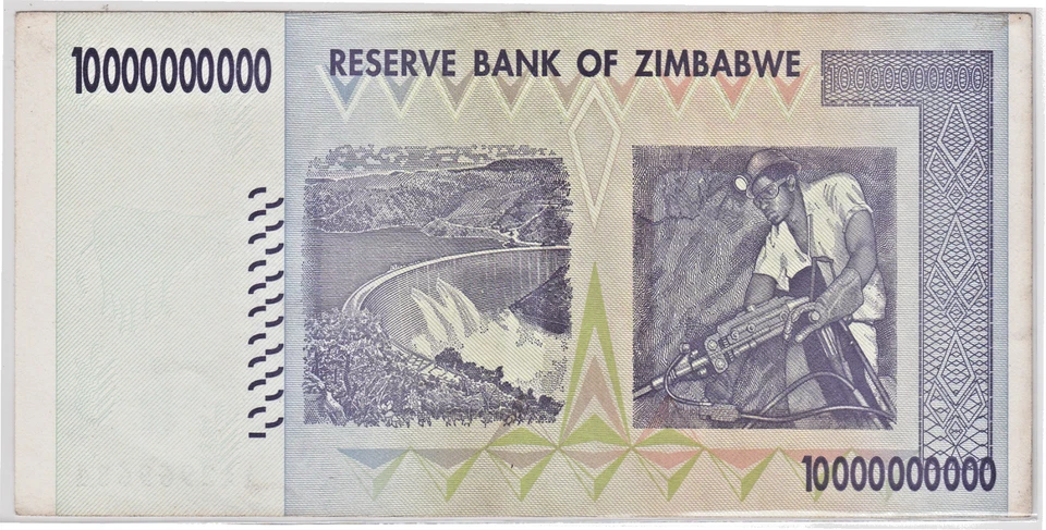Mazuma *F2100 Zimbabwe 2008 10000000000 Billion Dollars AA2969684 UNC - Image 2 of 2