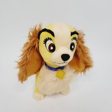 Disney Lady And The Tramp Plush Lady Dog Stuffed Animal Applause 9"